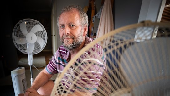 Ben Kreunen is among 50 renters who tracked temperatures in his home over summer, with concerning results.