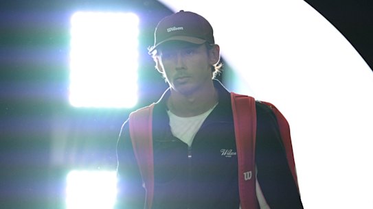 Alex de Minaur ahead of his quarter-final date with destiny against Spanish sensation Carlos Alcaraz.