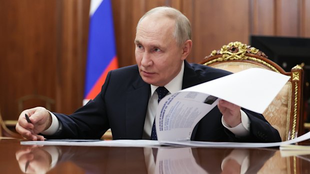 Russian President Vladimir Putin.