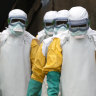Health workers dressed in protective gear at an Ebola treatment centre in Beni in the Democratic Republic of Congo. Ebola has been ruled out this time.