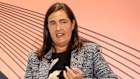Ramsay Health Care chief executive Natalie Davis at the Macquarie Australia Conference on Wednesday.