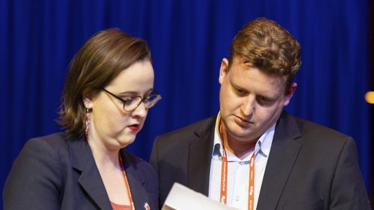 Julijana Todorovic, an emerging leader in the Labor Left faction in Victoria, and construction union leader Zach Smith told Labor’s leadership they needed to do more on tax and housing.