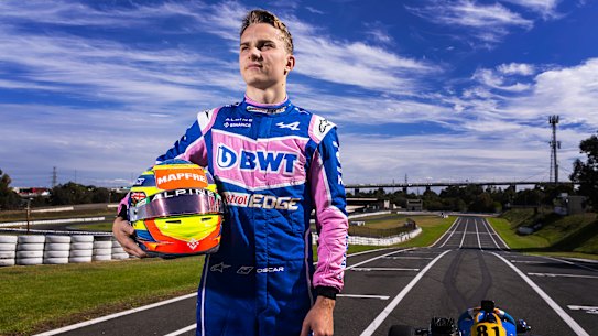 Oscar Piastri is hoping to crack the F1 ranks.