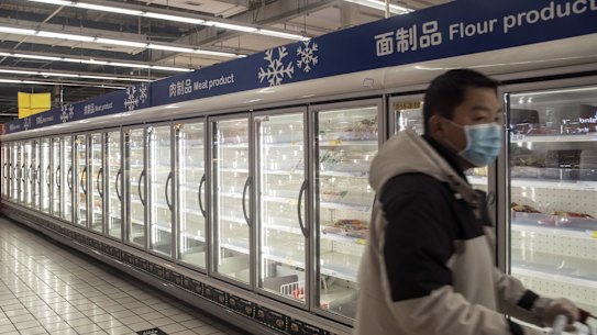 The virus has been found on shipments of frozen foods in the Chinese cities of Shenzhen and Yantai.
