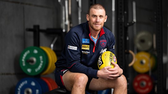 Melbourne coach Simon Goodwin.