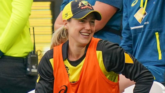 Ellyse Perry is due to make her return to international cricket on Sunday in New Zealand.