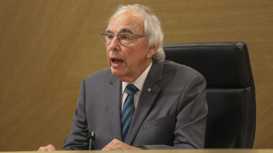 WA royal commission into Crown co-chairman Neville Owen. 