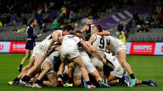 Carlton are one of the teams battling to make the eight this season and the stats say they have the easiest run home.