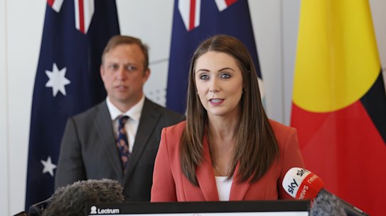 File image of future Premier Steven Miles and Meaghan Scanlon. Local Government and Planning will be added to Scanlon’s Housing portfolio in the Miles ministry.