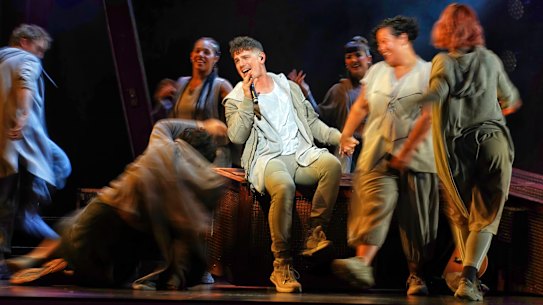 The cast of Jesus Christ Superstar.