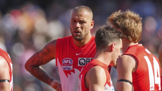 Lance Franklin barely had an impact in the grand final.