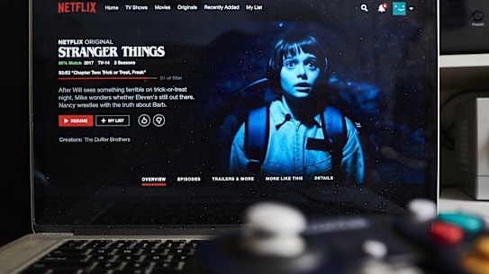 Netflix could capitalise on streaming hits such as “Stranger Things” to offer games that people recognise.