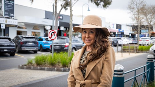 Charlotte Warke is opposed to state government development plans in Brighton.