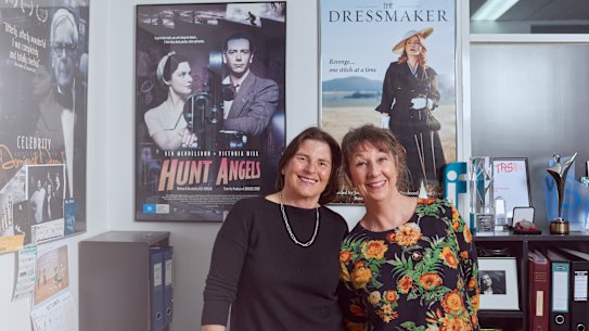 Rosalie Ham and Sue Maslin: "I see the film as a bit of a gift, but the book was also a gift to her."