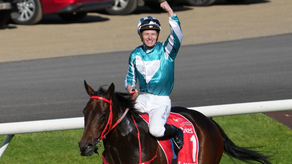 James McDonald will get back on Romatic Warrior in the Queen Elizabeth II Cup on Sunday.