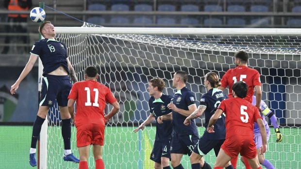 Souttar the hero as Socceroos pushed to the brink by Palestine