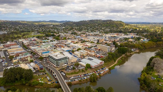 Lismore city centre, September 2024.