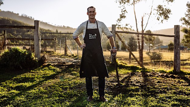 Rodney Dunn of New Norfolk eatery The Agrarian Kitchen.