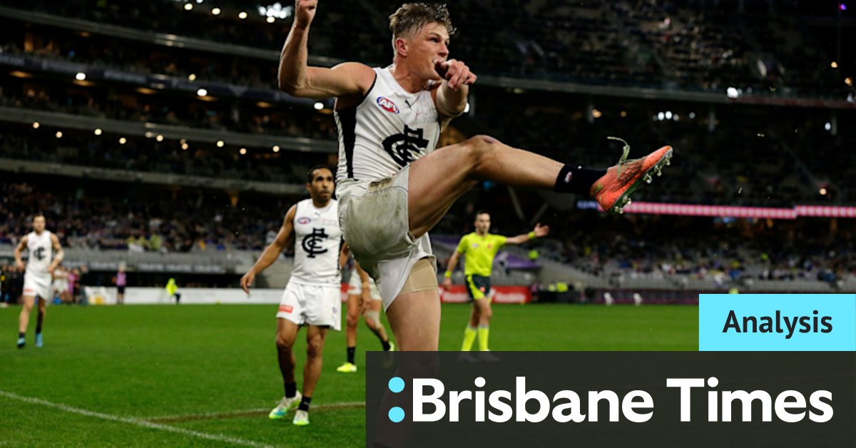Afl 2020 Unpacking Jack Newnes After The Siren Match Winner In Carlton Blues Win Over Fremantle Dockers
