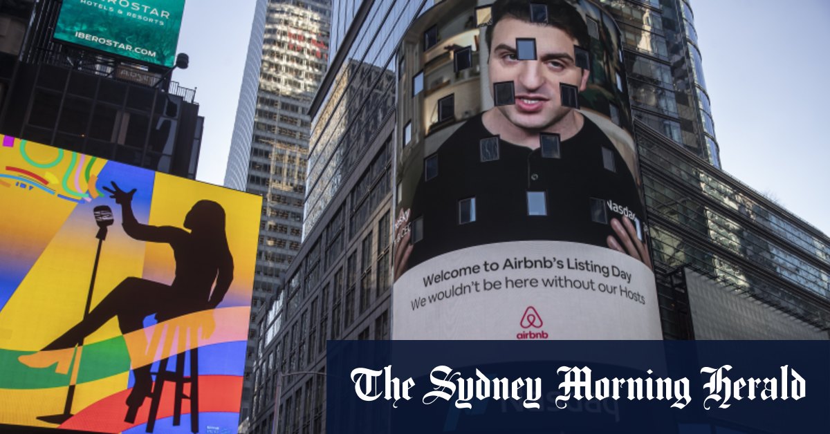 Airbnb Joins Us100b Club As Shares More Than Double On Long Awaited Wall Street Debut