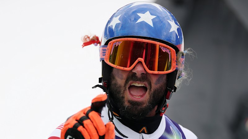 Who is American rock star skier Patrick Halgren?