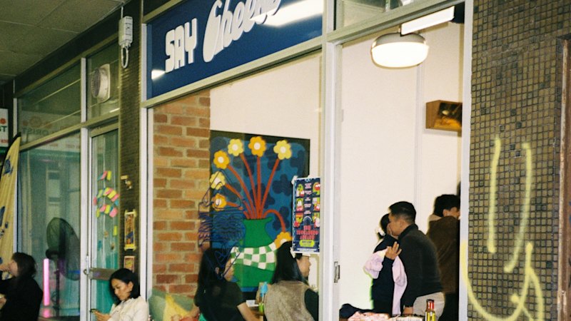 Get Filipino and El Salvadorian-inspired sangers at this arcade shop in the inner west