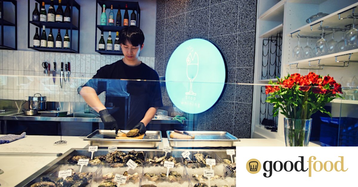 Stop Whining seafood bar in Melbourne CBD serves 16 different types of oysters