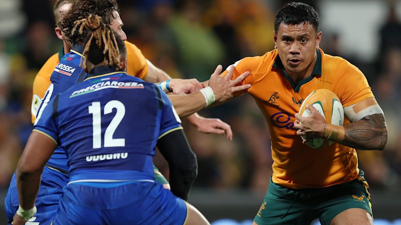 Len Ikitau targets Wallabies return after ankle injury amid midfield competition