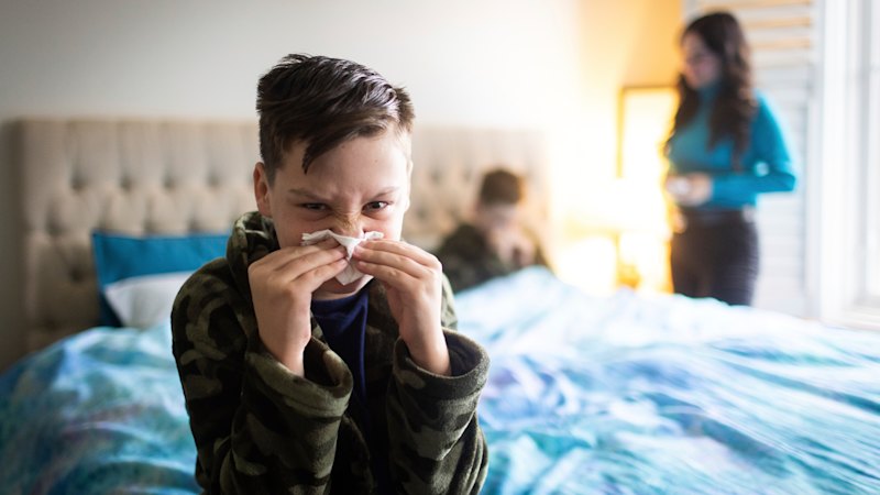 Flu cases surge 400 per cent as unusually late season takes off