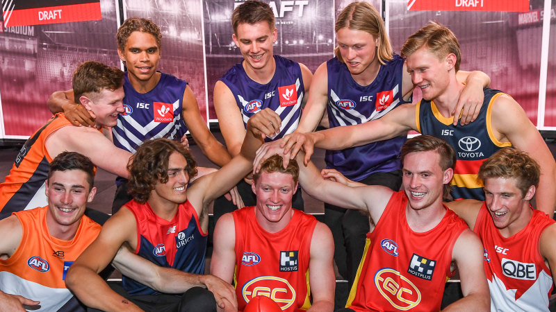 Afl Draft 2019 The First Round Picks