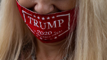 Donald Trump's handing of the pandemic does not appear to have cost him many votes.