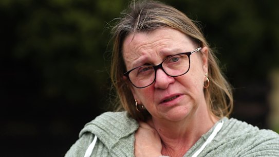 Tracey Jean cared for an injured two-year-old boy after he and his grandparents were hit by a car at Wantirna South on Thursday.