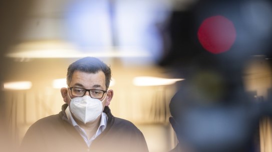 Premier Daniel Andrews defended his government’s record on helping women and children fleeing family violence. 