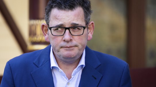 Victorian Premier Daniel Andrews  addressed the media at Parliament House about the IBAC findings into corruption.