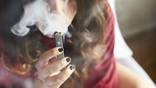 Vaping is losing popularity among Australia’s youth.