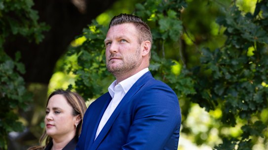 Deputy Leader of the Liberal Party Sam Groth has launched legal action against the Herald Sun over its reports delving into his marriage.