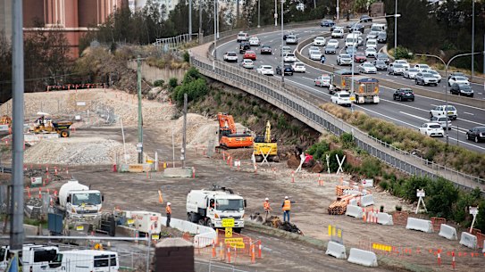 The government has announced that it will consider selling its remaining share in the WestConnex motorway, which is still being completed.