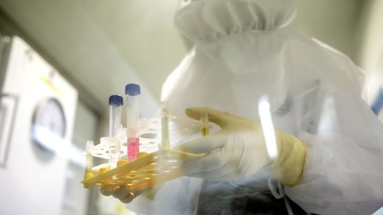 Scientists are working on a vaccine for COVID-19, but there is no cure for the disease yet.