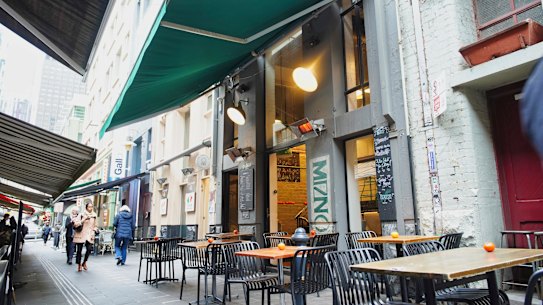 Miznon restaurant this week.