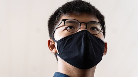 Joshua Wong, who is facing a fourth stint in prison, says he will never give up.