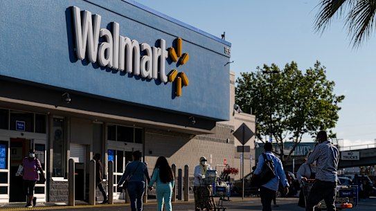 Walmart is  encouraging employee vaccinations - but doesn’t require customers to have the jab.