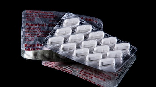 The FDA has warned doctors against prescribing hydroxychloroquine.