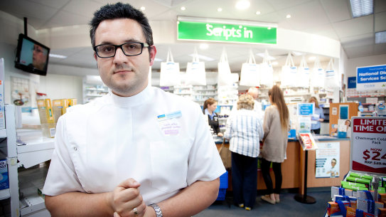 Melbourne pharmacist Anthony Tassone.