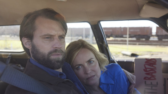 Jesse Spencer and Radha Mitchell play Tony and Judy Bissett in 1979 Perth in Last Days of the Space Age. 