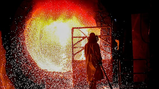 Steel demand does not decline after urbanization peaks. 