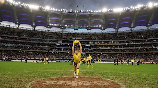 The AFL has abolished the centre bounce, removing one of the quirks of the game.