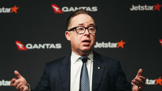 Qantas boss Alan Joyce said giving Qatar extra flights may have “disorted” the market rather than lower airfares.