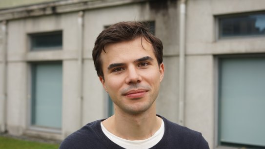 SMH Essay Prize winner Flynn Benson.