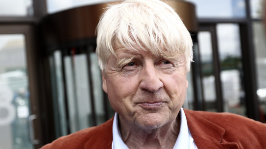 Stanley Johnson, father of British Prime Minister Boris Johnson.
