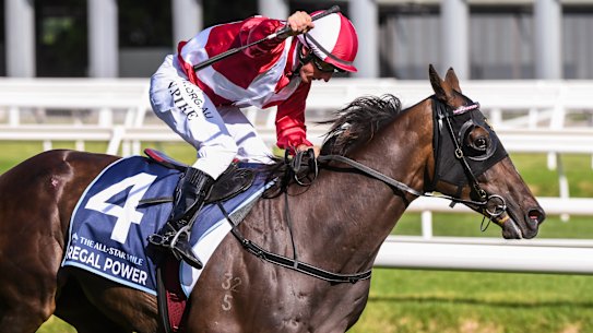Regal Power won last year’s All-Star Mile, seven days after running second in the Australian Cup.